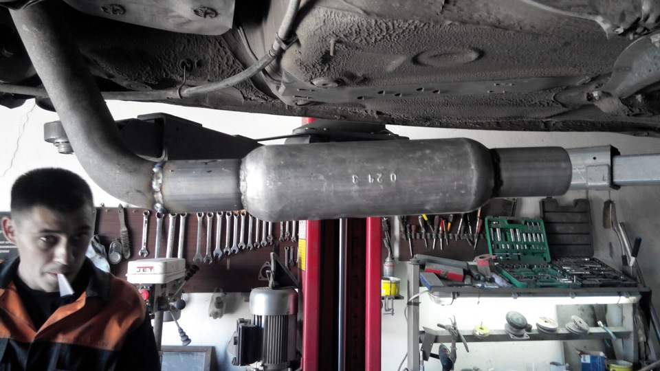 Збулася мрія ідіота замінив DOWNPIPE Custom 4