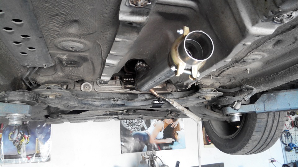 Збулася мрія ідіота замінив DOWNPIPE Custom 5