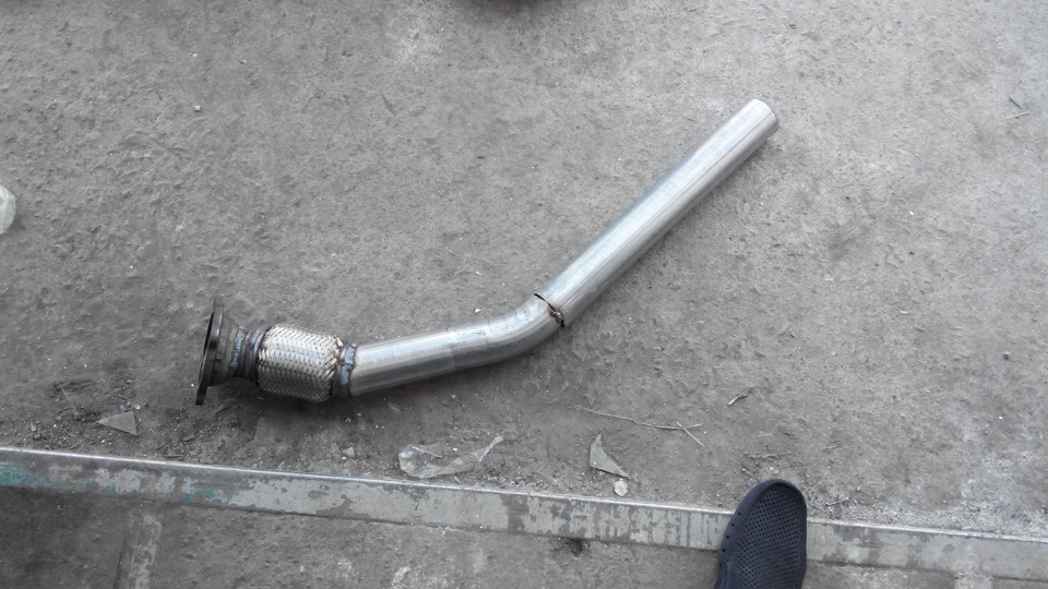 Збулася мрія ідіота замінив DOWNPIPE Custom 1