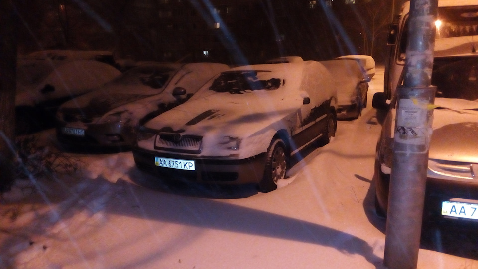 І в нас засніжило ;) 3
