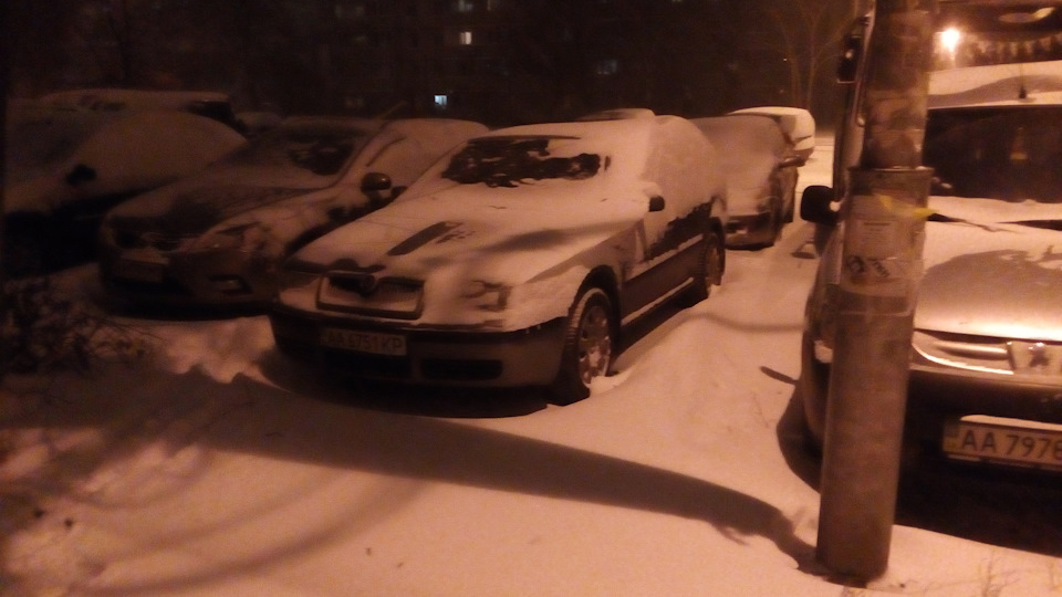 І в нас засніжило ;) 2