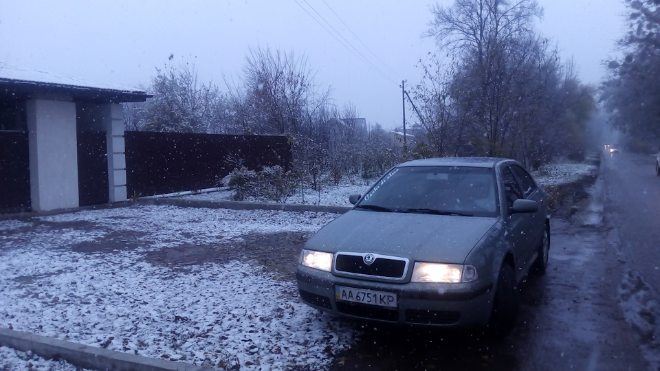 З першим снігом друзі! 1