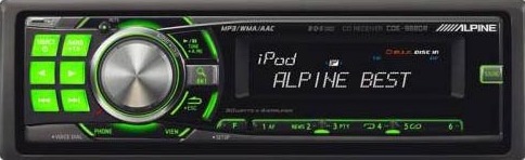 Alpine 9880r + акустика Hertz 1