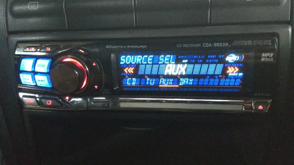 AUX в магнітолу Alpine CDA-9853r D-AUX 1