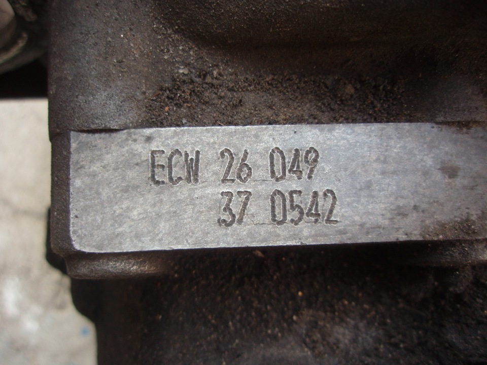 Відмінність сток кпп 1.8Т (ECW) від RS (EHA) 1