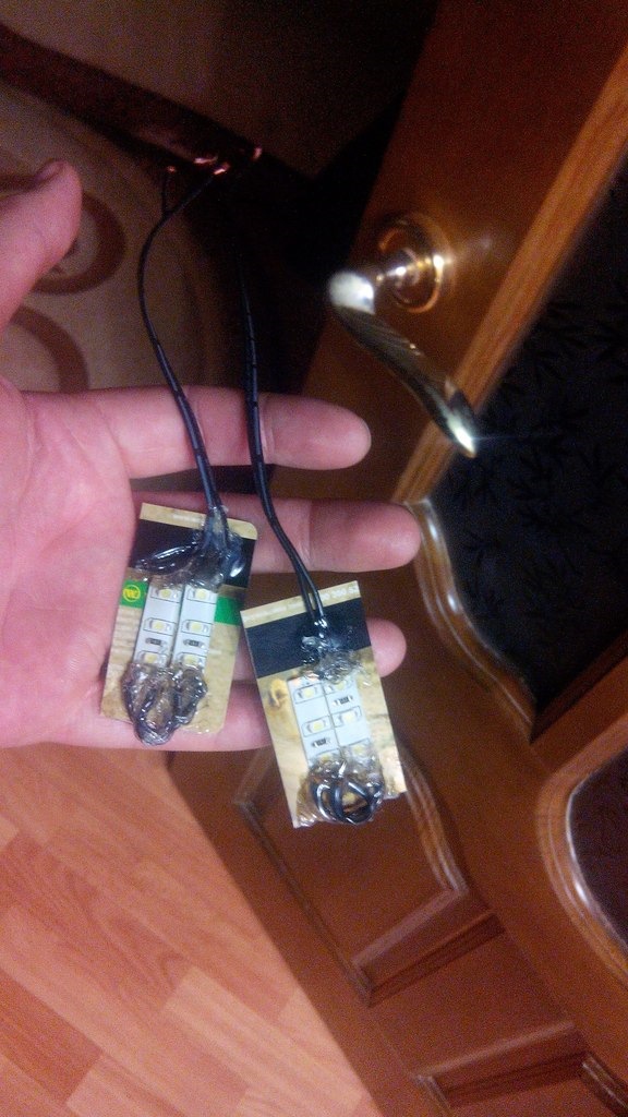 Подсветка номера 1