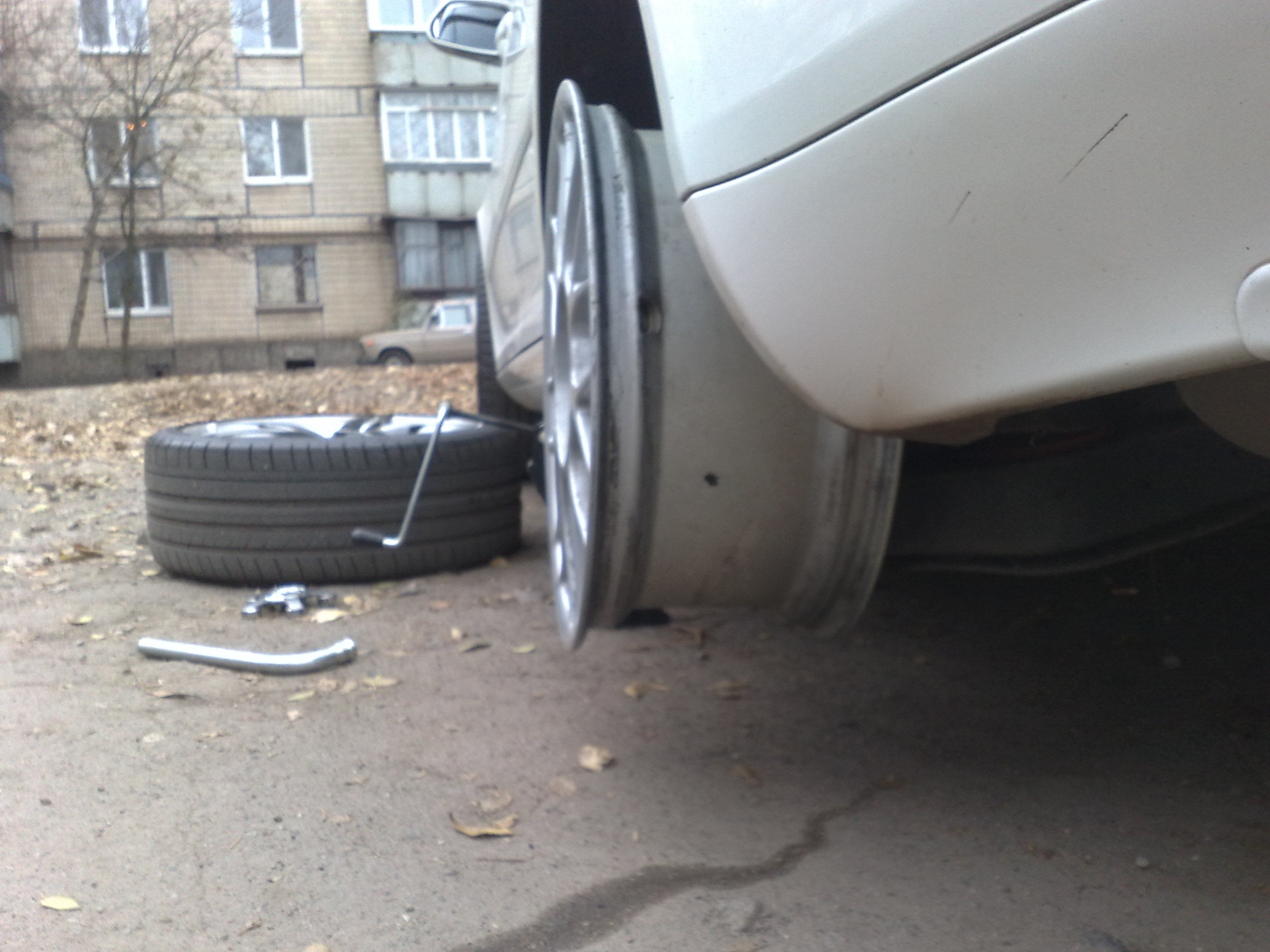 поставив зимові коліщатка) 2