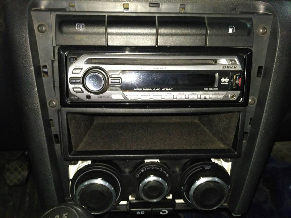 Встановлення магнітоли sony 3
