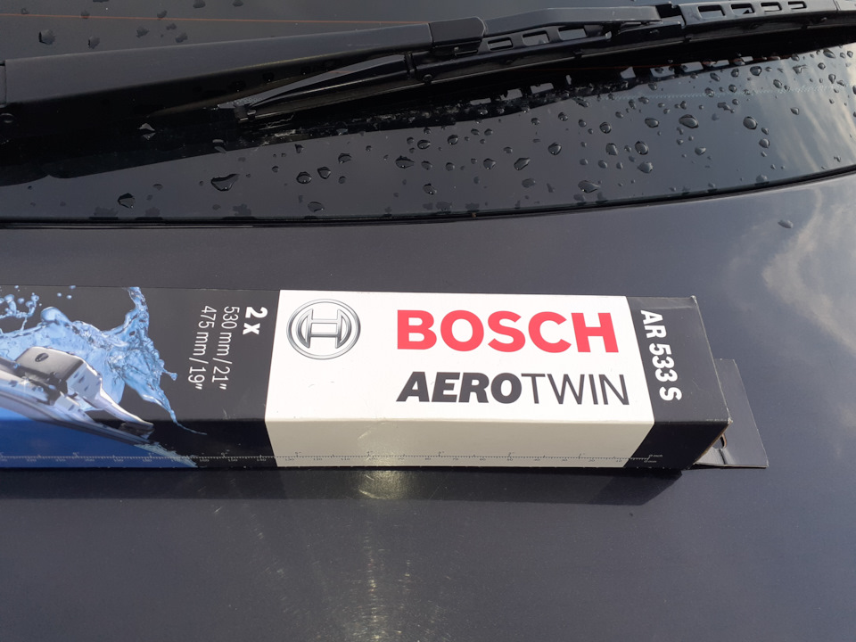 Замінив двірники на Bosch AeroTwin 2
