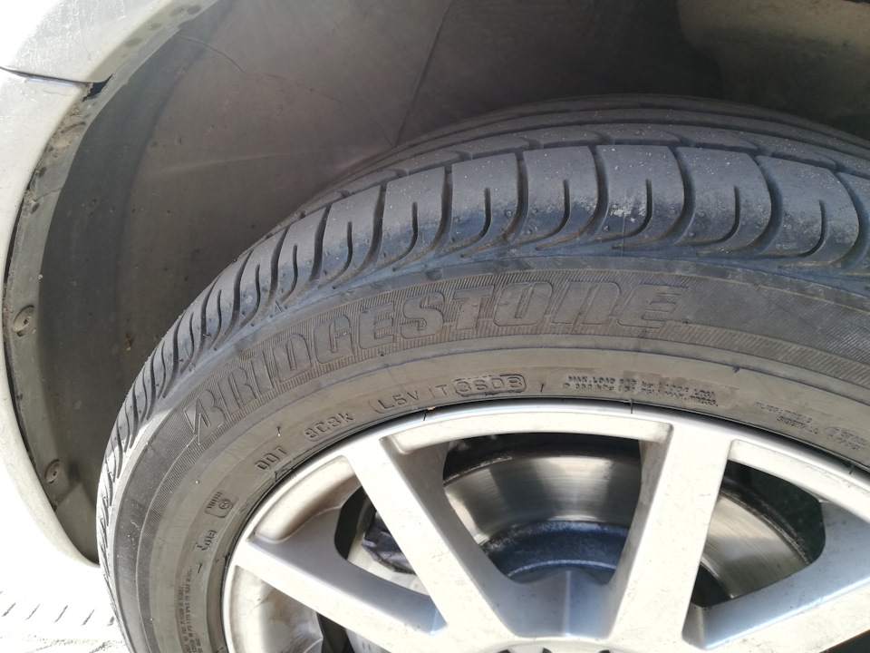 Моя Нова (Стара) гума Bridgestone Turanza ER300 205/55 R16 91V 2