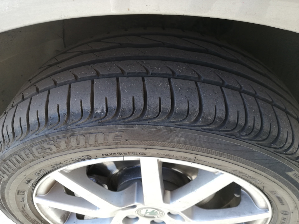 Моя Нова (Стара) гума Bridgestone Turanza ER300 205/55 R16 91V 1