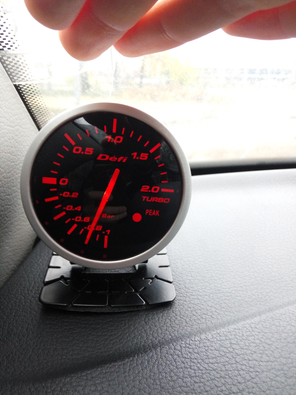 Boost gauge встановлений 4