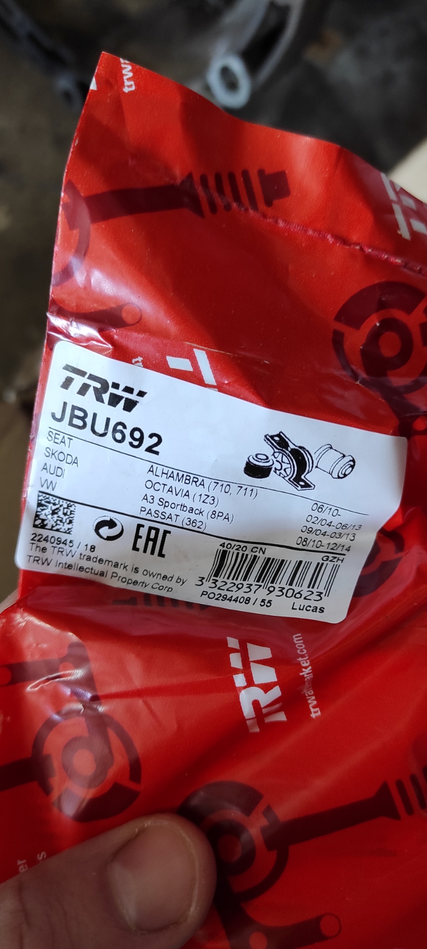 Заміна сайлентблоків передніх важелів 2