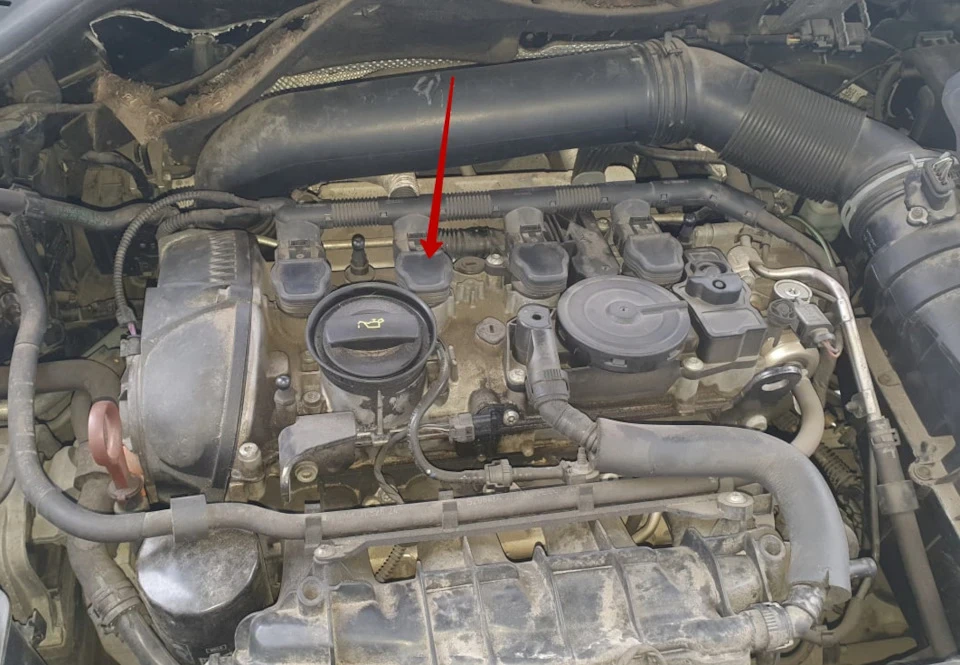 Вихід із ладу свічки запалювання. CHECK engine + EPC.