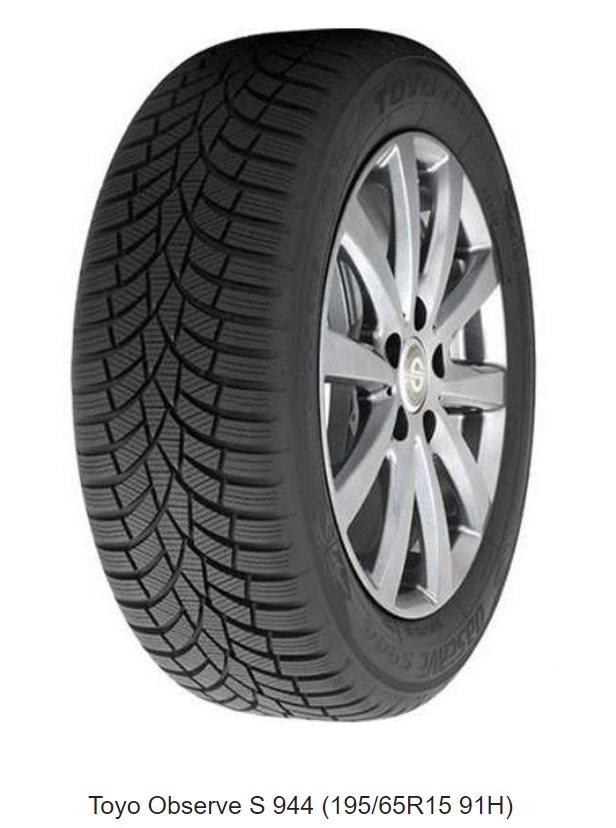 Вибір зимових шин між Bridgestone, Goodyear або Toyo 3