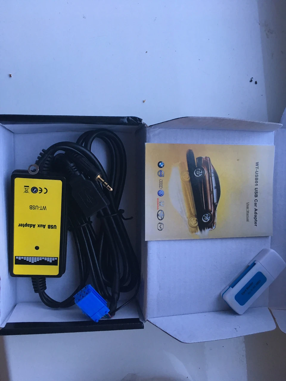 USB адаптер до skoda symphony