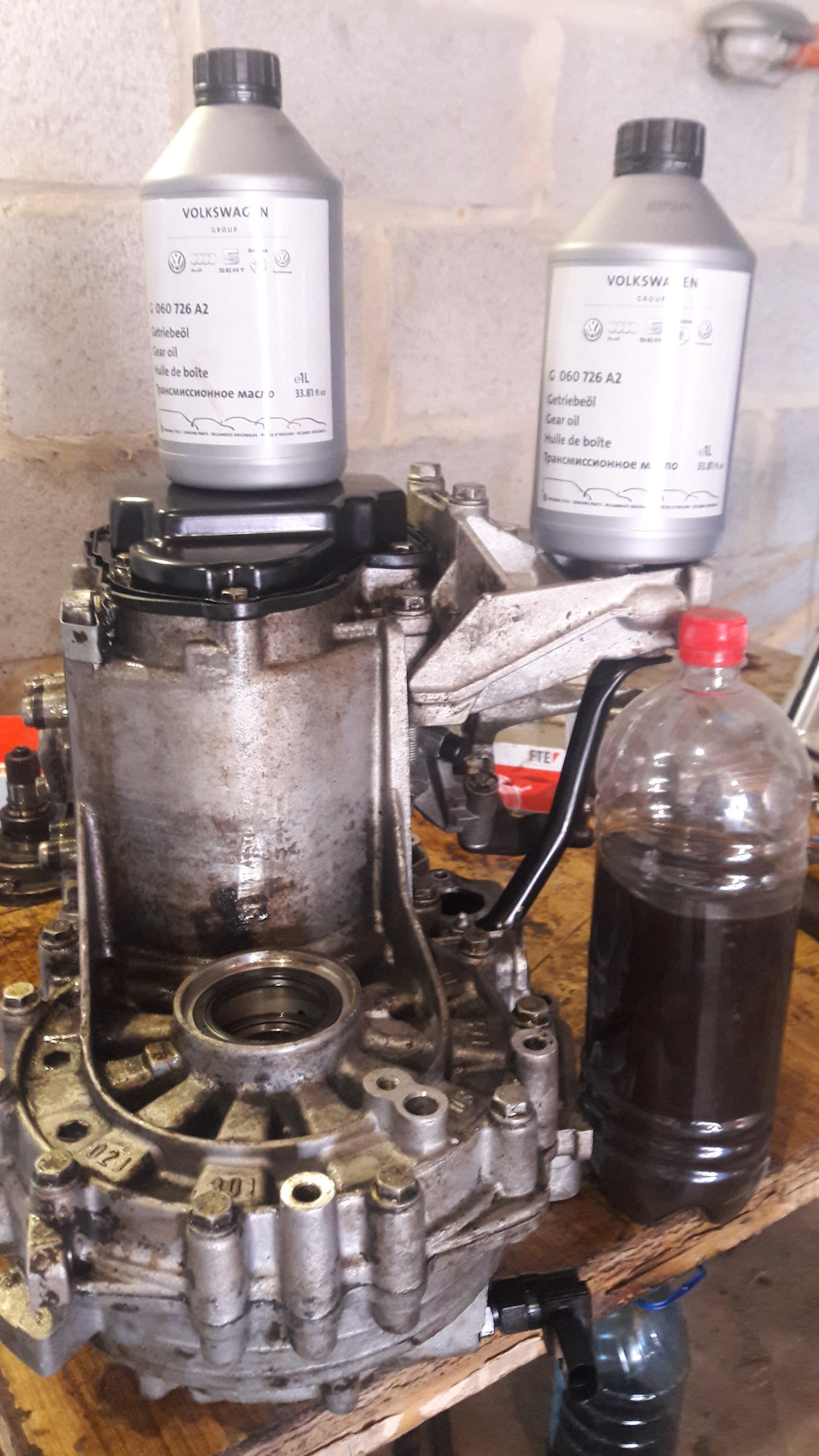 Заміна диференціала на skoda octavia tour 1.8t 3