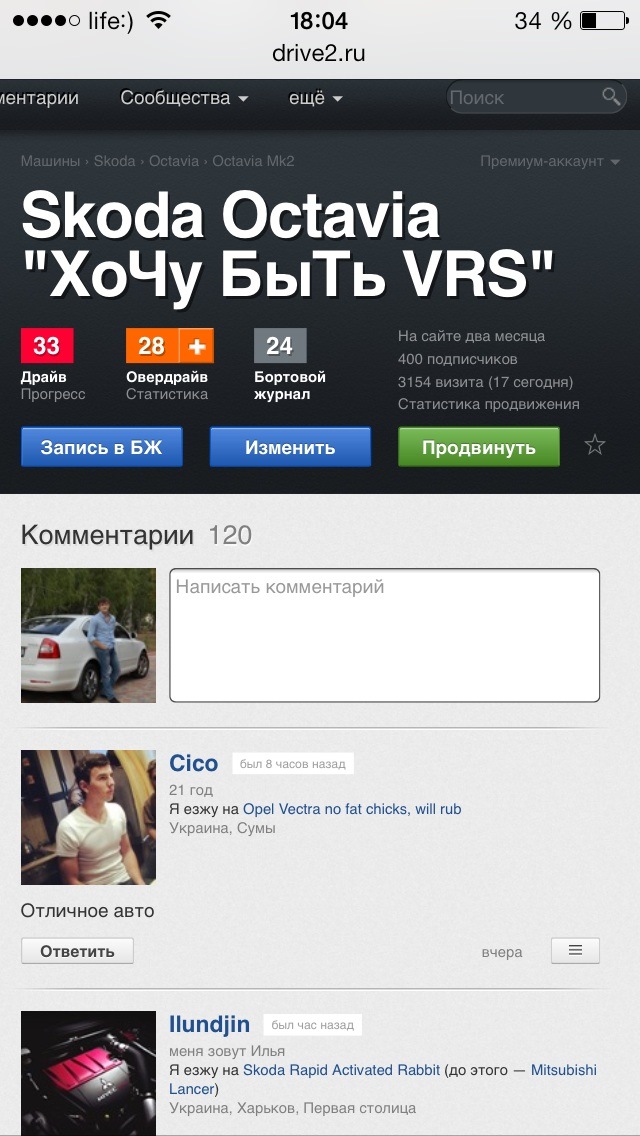 400 передплатників! 1