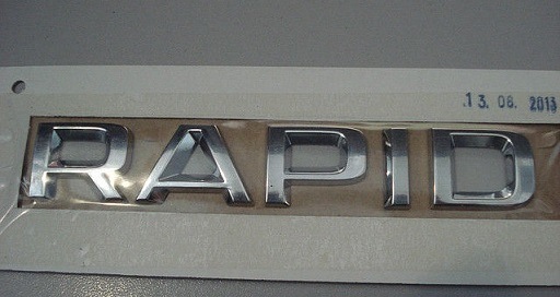 Напис Rapid на 5 дверей 1