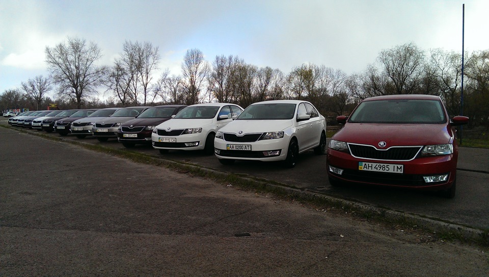 Зустріч Skoda Rapid Київ 5.4.2015 Частина 1 3