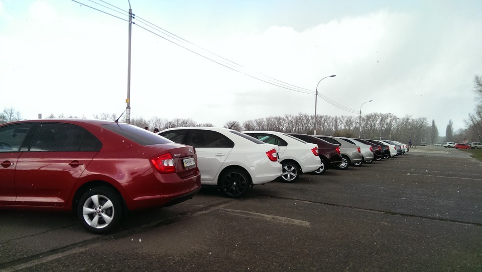 Зустріч Skoda Rapid Київ 5.4.2015 Частина 1 4