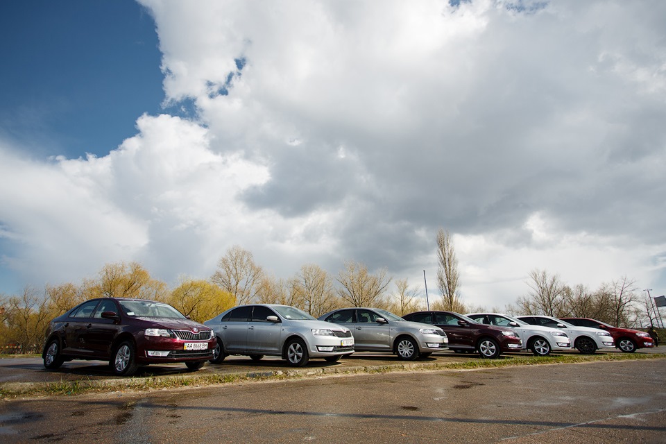 Зустріч Skoda Rapid Київ 5.4.2015 Частина 2 3