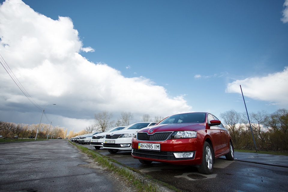 Зустріч Skoda Rapid Київ 5.4.2015 Частина 2 5