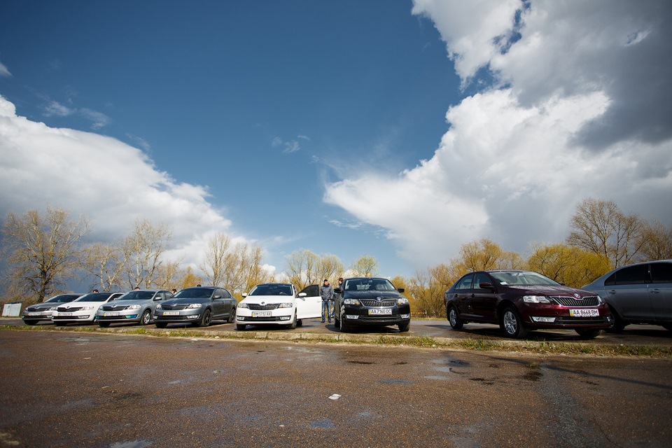 Зустріч Skoda Rapid Київ 5.4.2015 Частина 2 2