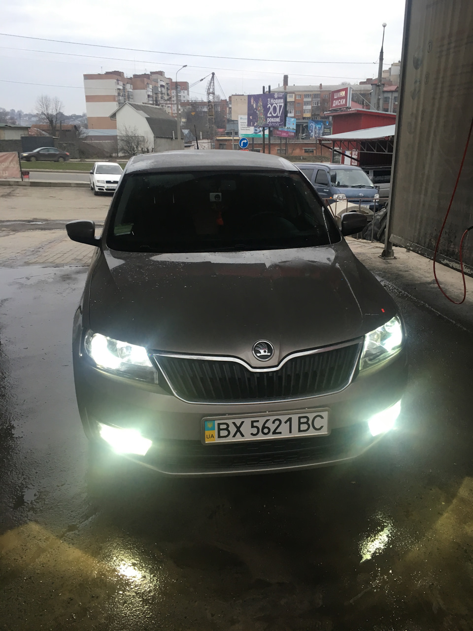 Встановив ксенон + лінзи 2