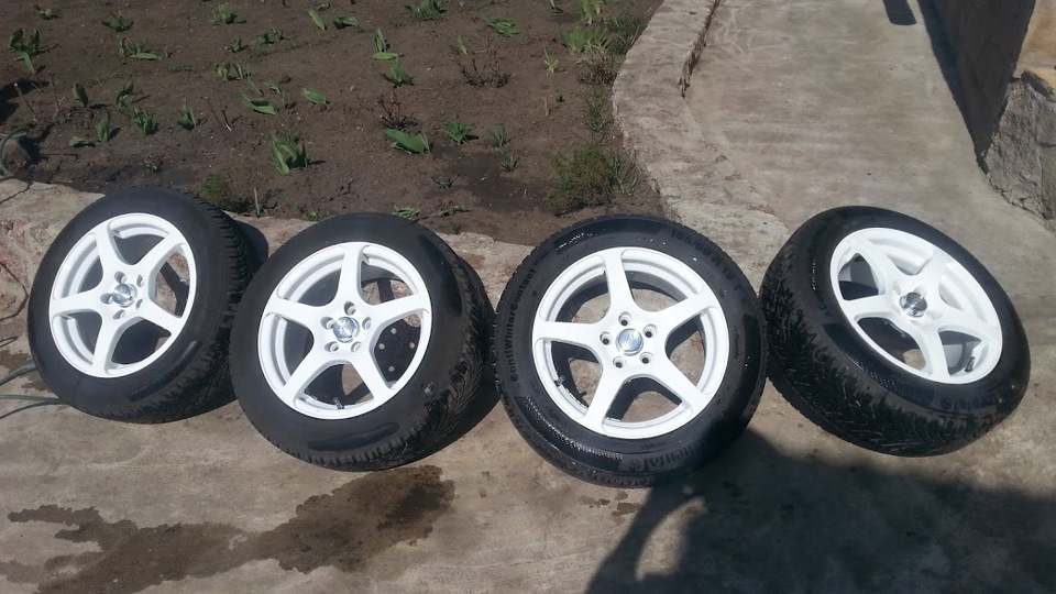 зняв і помив зимову гуму 1