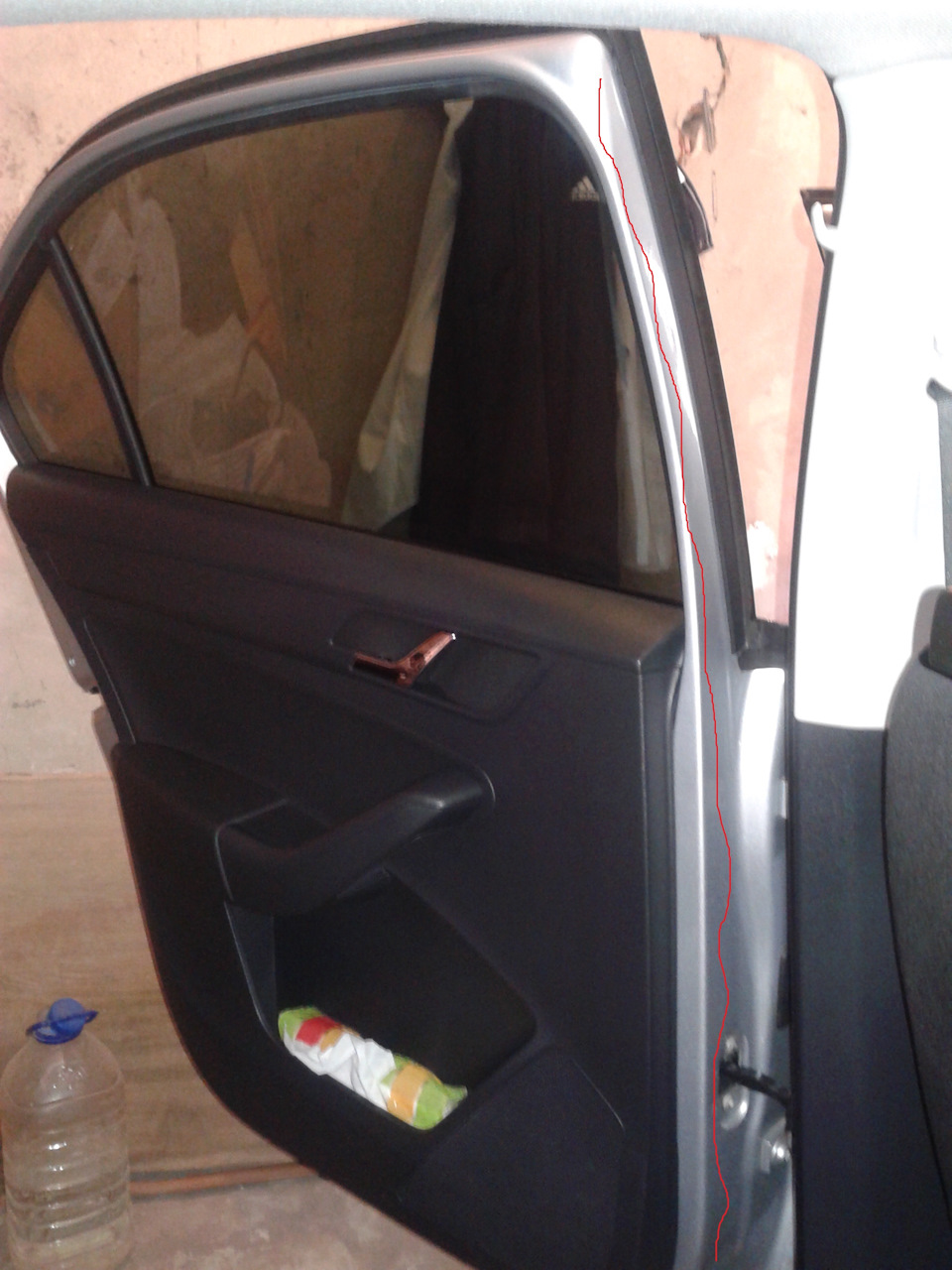Вода в салоне Skoda Rapid 5