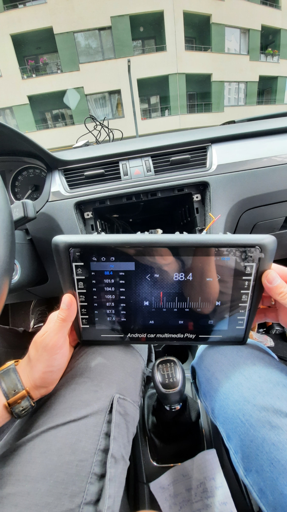JMCQ, магнітола 2 din Skoda 4