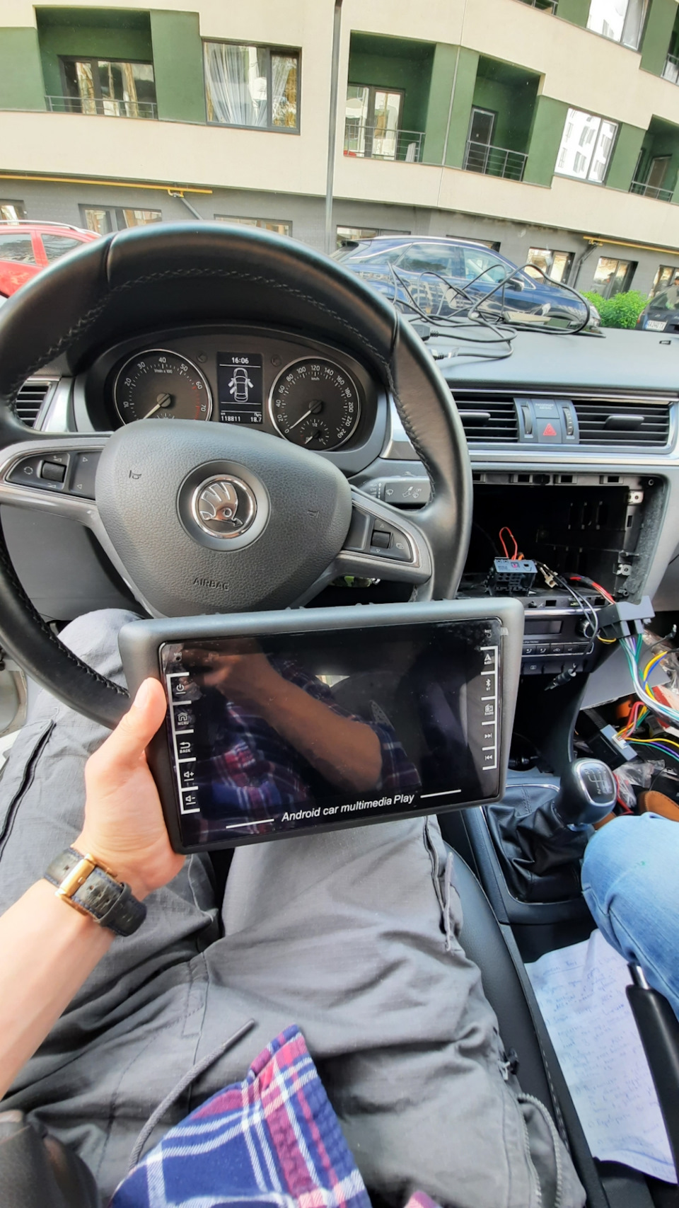 JMCQ, магнітола 2 din Skoda 5
