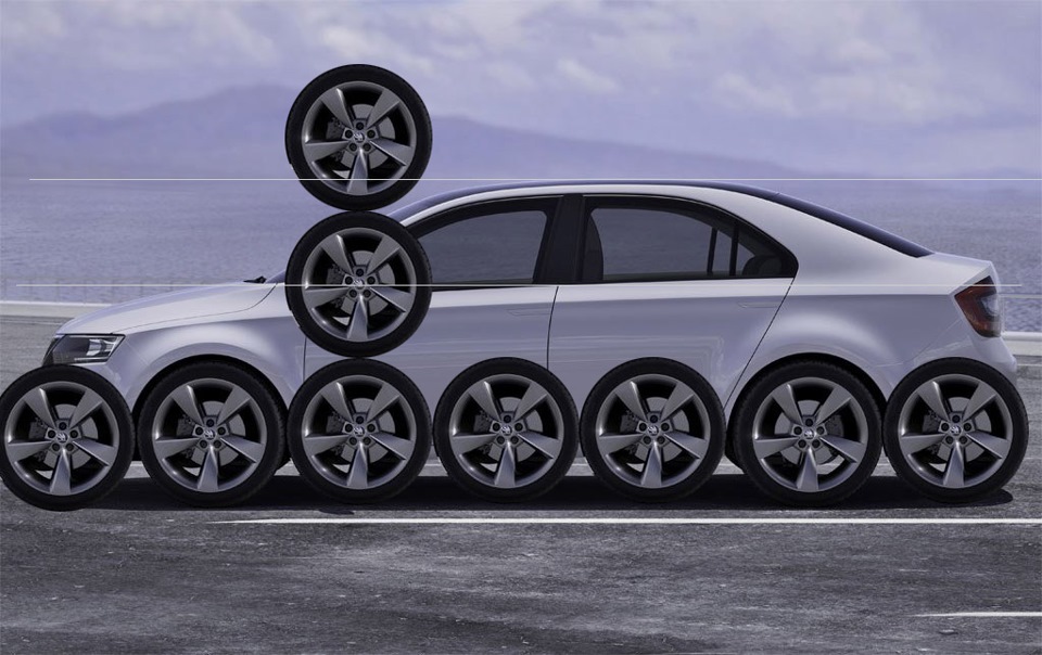 Про пропорції авто (car design) 2