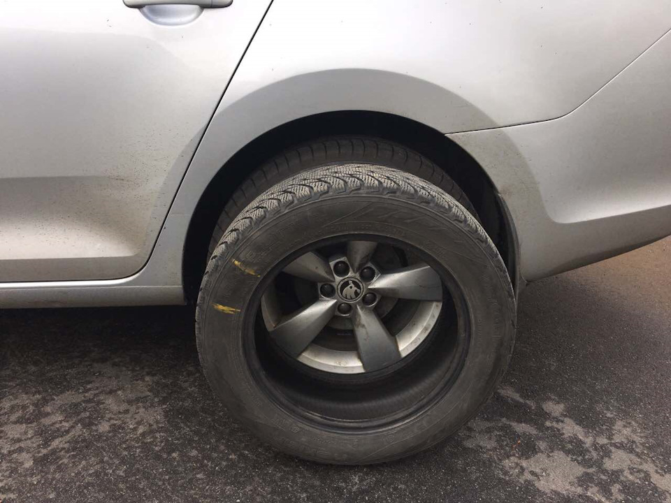 Установка 195/65 r15 на Рапід або підвищуємо кліренс на 16 мм 4