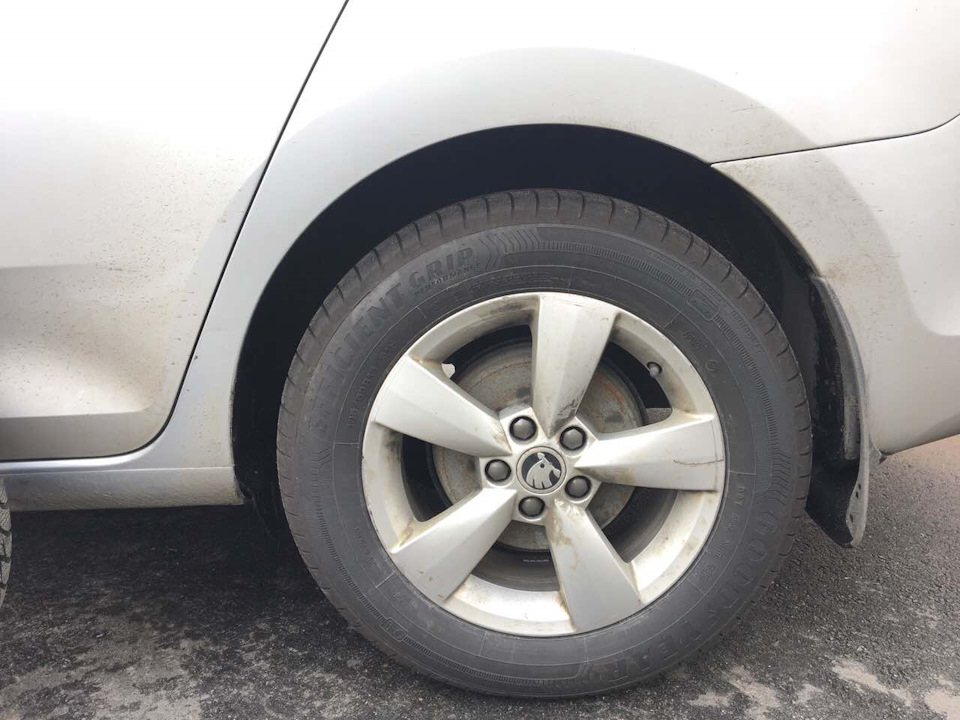 Установка 195/65 r15 на Рапід або підвищуємо кліренс на 16 мм 1