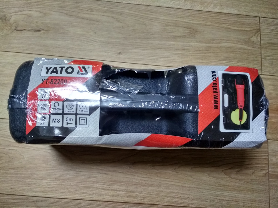 Полірувальна машинка Yato 2