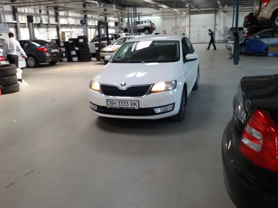 Звіт: ТО-1 Skoda Rapid 1.6TDI ДП Автотрейдінг-Одеса . 2