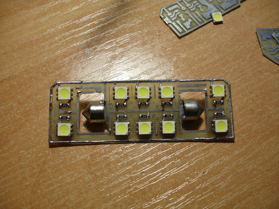 LED: Індивідуальні плати для плафонів освітлення салону та іншого 3