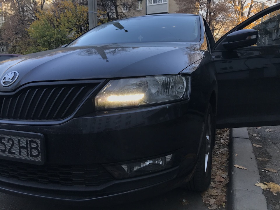 Bi xenon на мій рапідик перший у Харкові 3