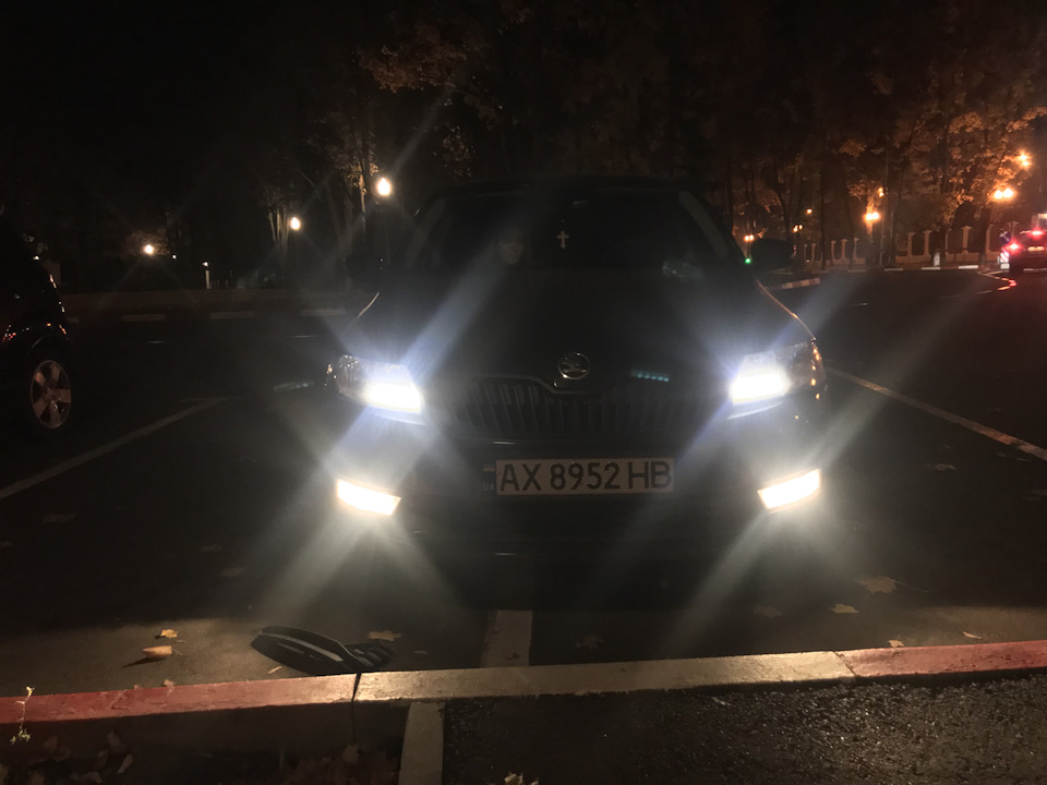 Led в противотуманки 1