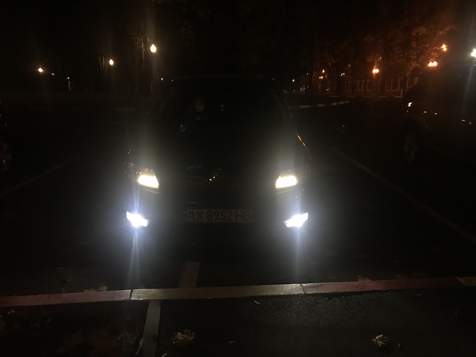 Led в противотуманки 3