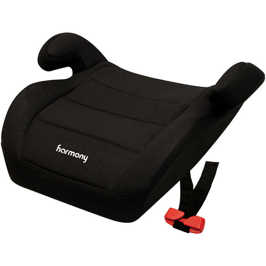 Автокресло бустер: Harmony Juvenile Youth Backless Booster Car Seat, Black 1