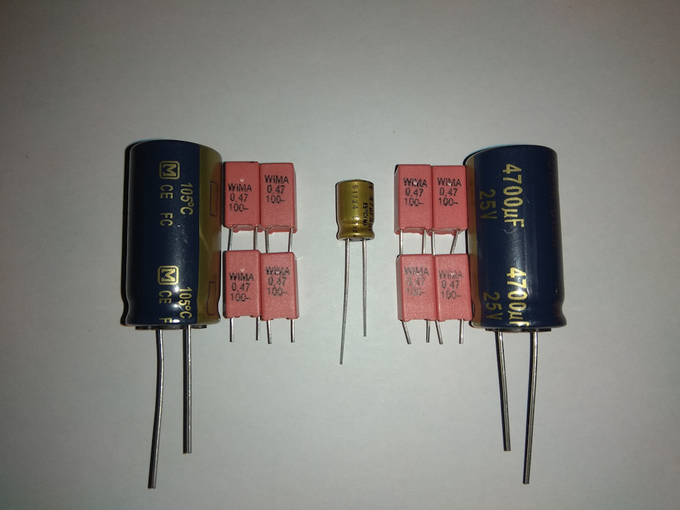 Заміна конденсаторів - покращення звуку RCD 330 G+ - Stage 2 3