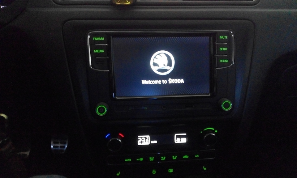 Встановив RCD330 desay 4