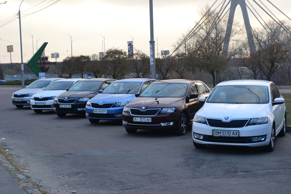 Київ 16.11.2014 Skoda Rapid 4