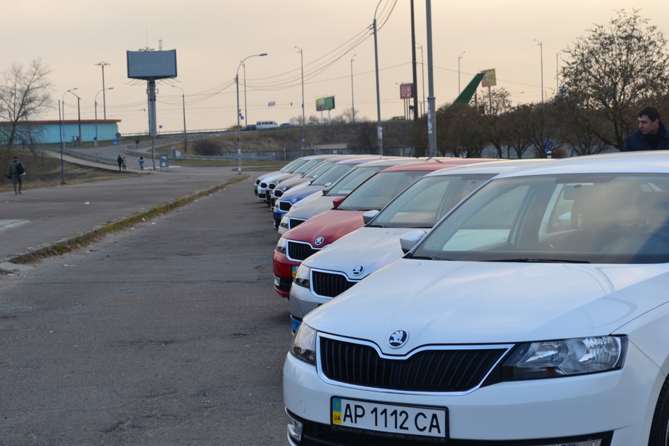 Київ 16.11.2014 Skoda Rapid 1