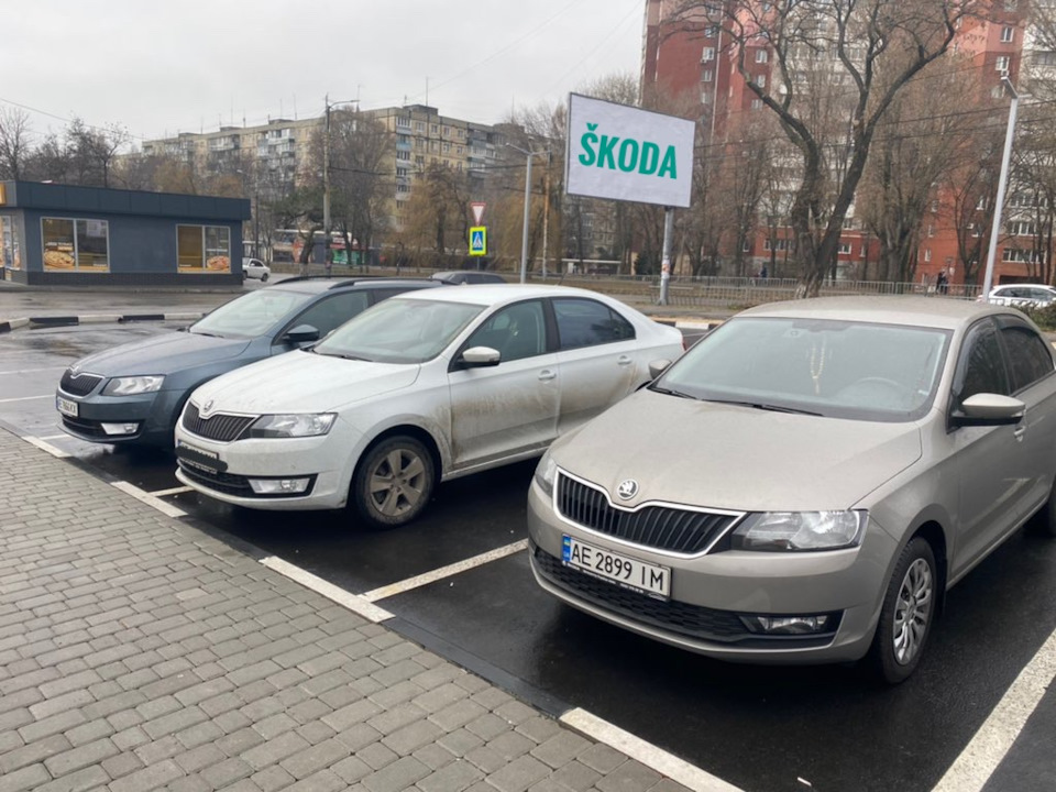 Позаплановий з'їзд клубу Skoda 1