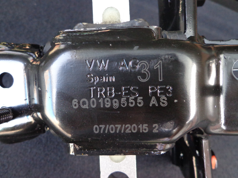 №110 Заміна опори двигуна на 6Q0 199555 AS 2