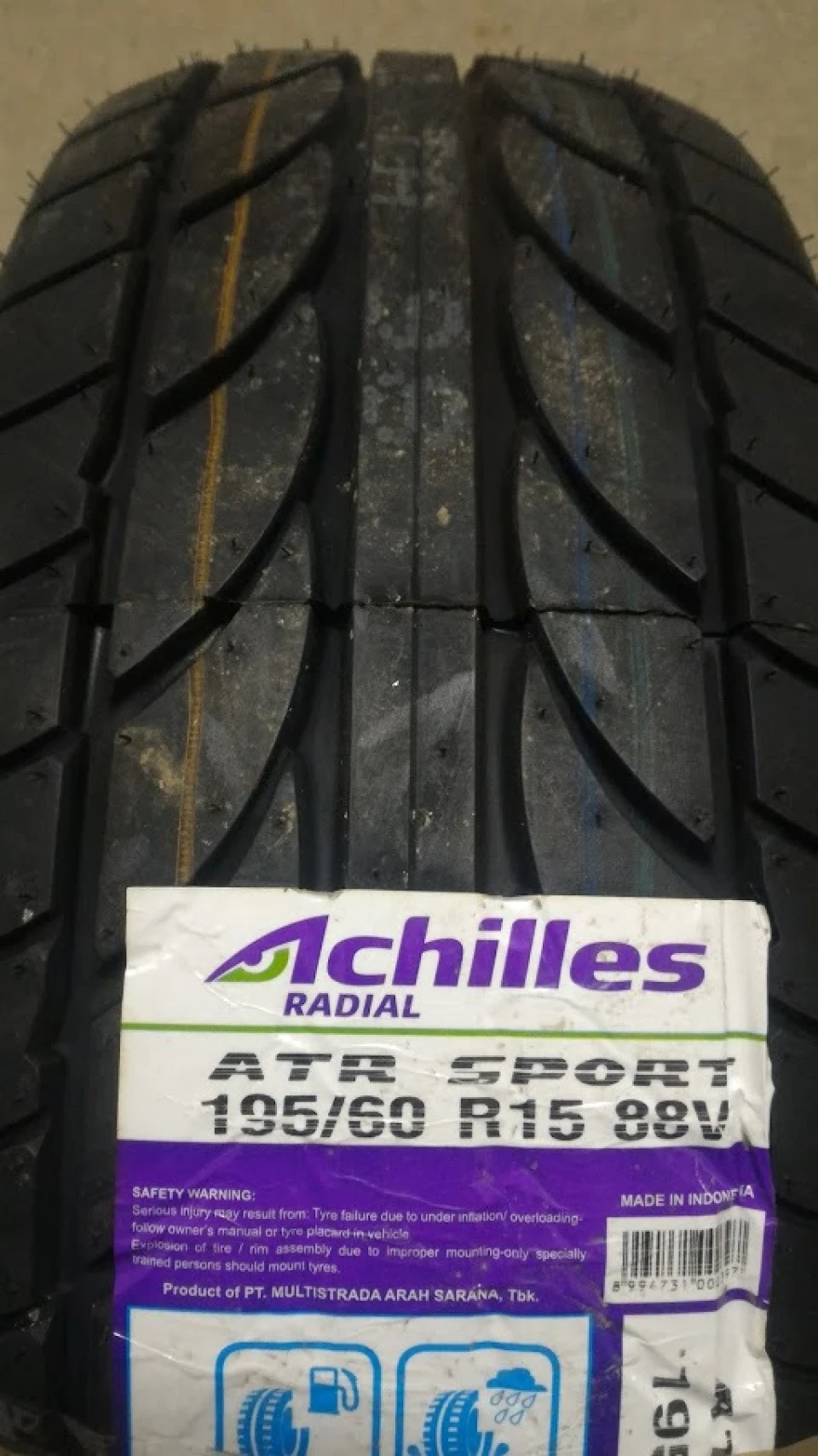 Achilles ATR Sport 195/60 R15 88V